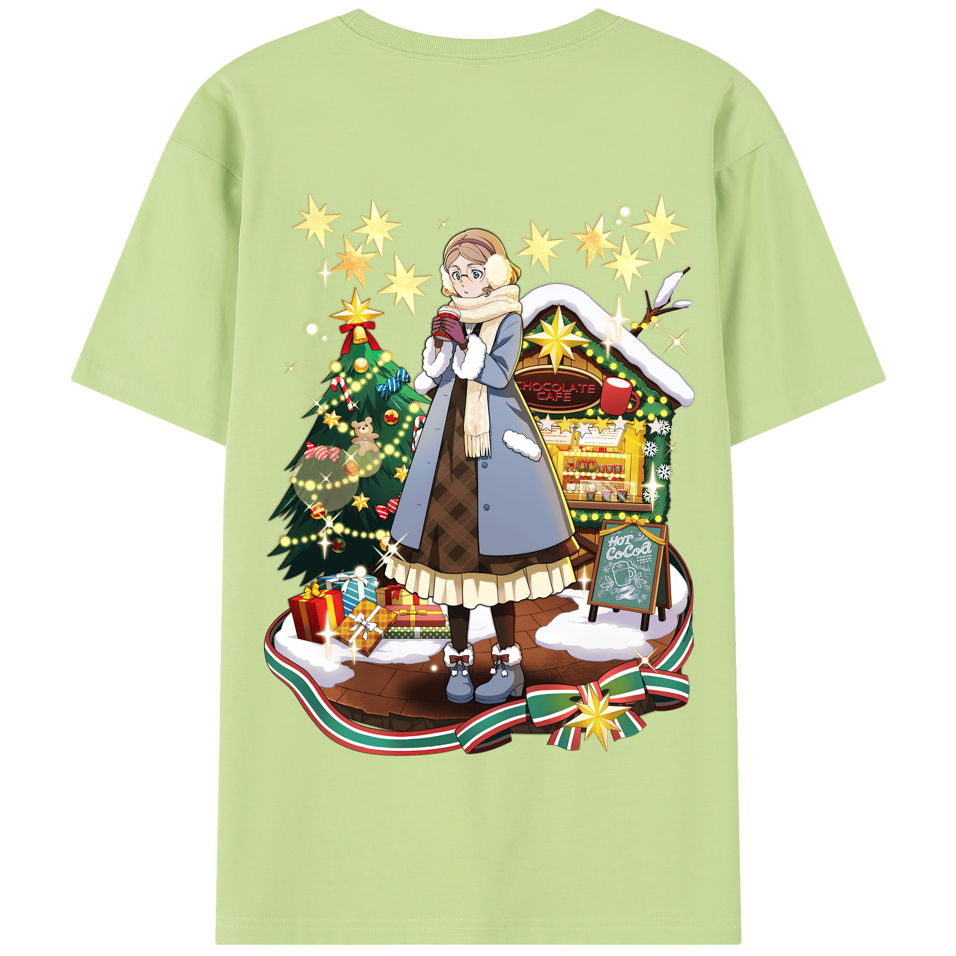 （画像用） 文豪ストレイドッグス Bungo Stray Dogs 綿100％半袖Tシャツ（背面プリント）